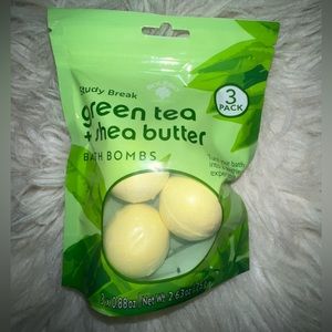 Study Break Green Shea Butter Bath Balls